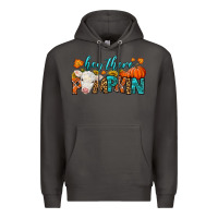 Smoke Western Hey There Pumpkin Premium Hoodie - LillyAllenDesigns