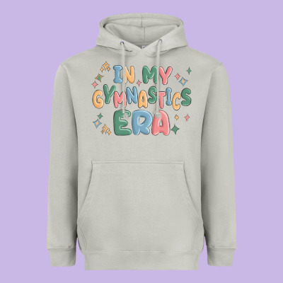 In My Gymnastics Era Heavyweight Hoodie Designed By Maliassmallbusiness