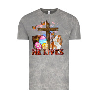 Cloud Rock He lives Easter Day Vintage Tee - CowGirlArtShop