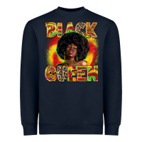 Navy Black queen juneteenth Heavyweight Sweatshirt - Zillion Design Studio