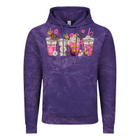 Cloud Purple mom fuel coffee cups Vintage Hoodie - texasbilliewilder