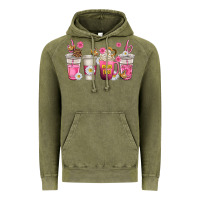 Vintage Olive mom fuel coffee cups Vintage Hoodie - texasbilliewilder