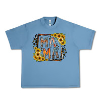 Pebble Blue mama western Urban Heavy Tee - RacoonDesign