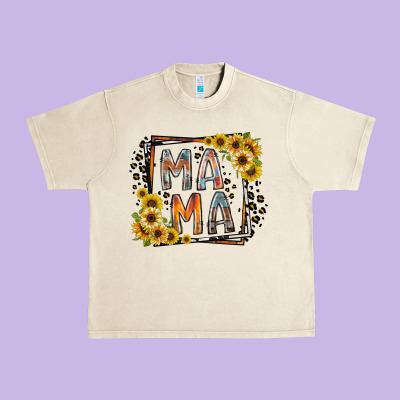 Mama Western Urban Heavy Tee Designed By Racoondesign