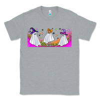 Heather Grey cutes ghosts libbey glass Classic Tee - BundleAndBundleShop