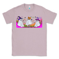 Lilac cutes ghosts libbey glass Classic Tee - BundleAndBundleShop
