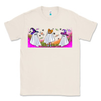 Natural cutes ghosts libbey glass Classic Tee - BundleAndBundleShop