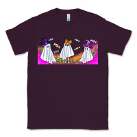 Plum cutes ghosts libbey glass Classic Tee - BundleAndBundleShop