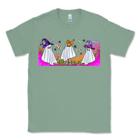 Sage cutes ghosts libbey glass Classic Tee - BundleAndBundleShop