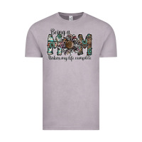 Vintage Zinc being a mom makas my life complete Vintage Tee - SublimationCraftShop