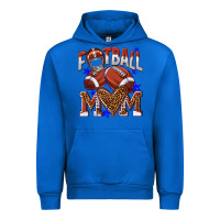 Cobalt American Football Mom Urban Hoodie - NancyCooperArtShop