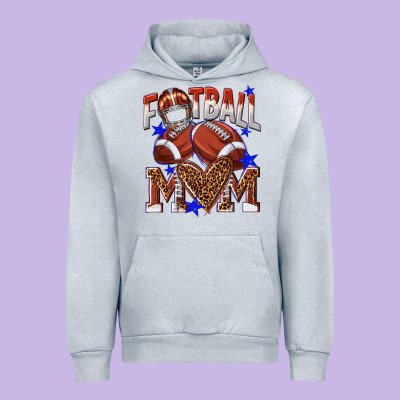 American Football Mom Urban Hoodie Designed By Nancycooperartshop