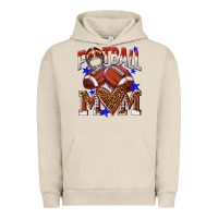 Pigment French Oak American Football Mom Urban Hoodie - NancyCooperArtShop