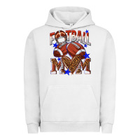 Pigment Lunar Rock American Football Mom Urban Hoodie - NancyCooperArtShop