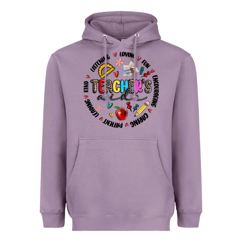 Teachers Aide Heavyweight Hoodie by MaliasSmallBusiness | Teevron