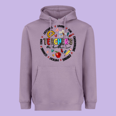 Teachers Aide Heavyweight Hoodie Designed By Maliassmallbusiness