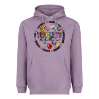 Lavender teachers aide Heavyweight Hoodie - MaliasSmallBusiness
