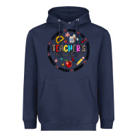 Navy teachers aide Heavyweight Hoodie - MaliasSmallBusiness