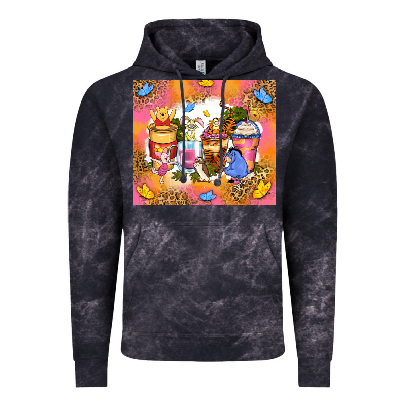 Cartoon Characters Coffee Cups Vintage Hoodie by Zillion Design Studio | Teevron