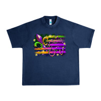Navy mardi gras flag Urban Heavy Tee - RacoonDesign