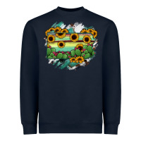 Navy Pennsylvania State Map Heavyweight Sweatshirt - RanaPortraitStore