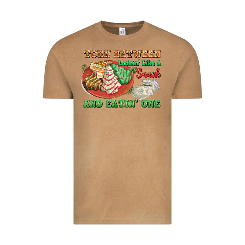 Torn Between Lookin Like A Snack And Eatin One Vintage Tee by FaDigitalArtStudio | Teevron