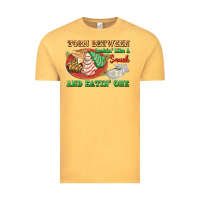 Vintage Mustard torn between lookin like a snack and eatin one Vintage Tee - FaDigitalArtStudio