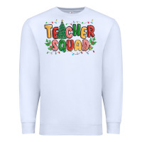 White teacher squad Premium Sweatshirt - MaliasSmallBusiness
