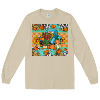 Mushroom Thanksgiving Truck With Turkey Long Sleeve Tee - Artiststas