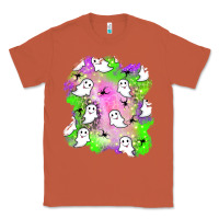 Copper ghost halloween patch Classic Tee - BundleAndBundleShop