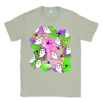 Matcha ghost halloween patch Classic Tee - BundleAndBundleShop