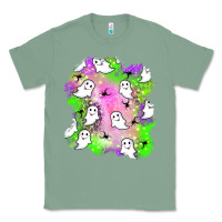 Sage ghost halloween patch Classic Tee - BundleAndBundleShop