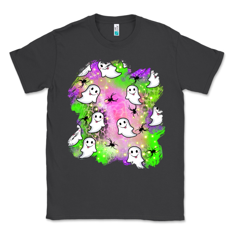 Ghost Halloween Patch Classic Tee by BundleAndBundleShop | Teevron