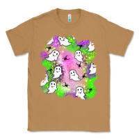 Toasted Coconut ghost halloween patch Classic Tee - BundleAndBundleShop