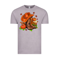 Vintage Zinc fall pumpkins  cowgirl  and roses Vintage Tee - AdoDesignShop