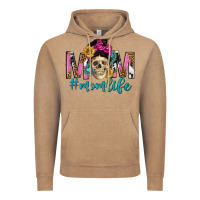 Vintage Coffee mom life with skull Vintage Hoodie - texasbilliewilder