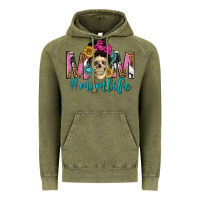 Vintage Olive mom life with skull Vintage Hoodie - texasbilliewilder