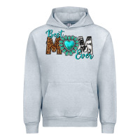 Heather Grey Best Mom Ever Urban Hoodie - texasbilliewilder