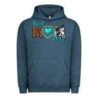 Pigment Midnight Navy Best Mom Ever Urban Hoodie - texasbilliewilder