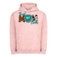 Pigment Salmon Best Mom Ever Urban Hoodie - texasbilliewilder
