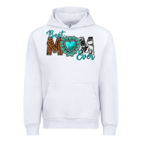 White Best Mom Ever Urban Hoodie - texasbilliewilder