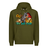 Army Green It's Fall Y'all Premium Hoodie - LillyAllenDesigns