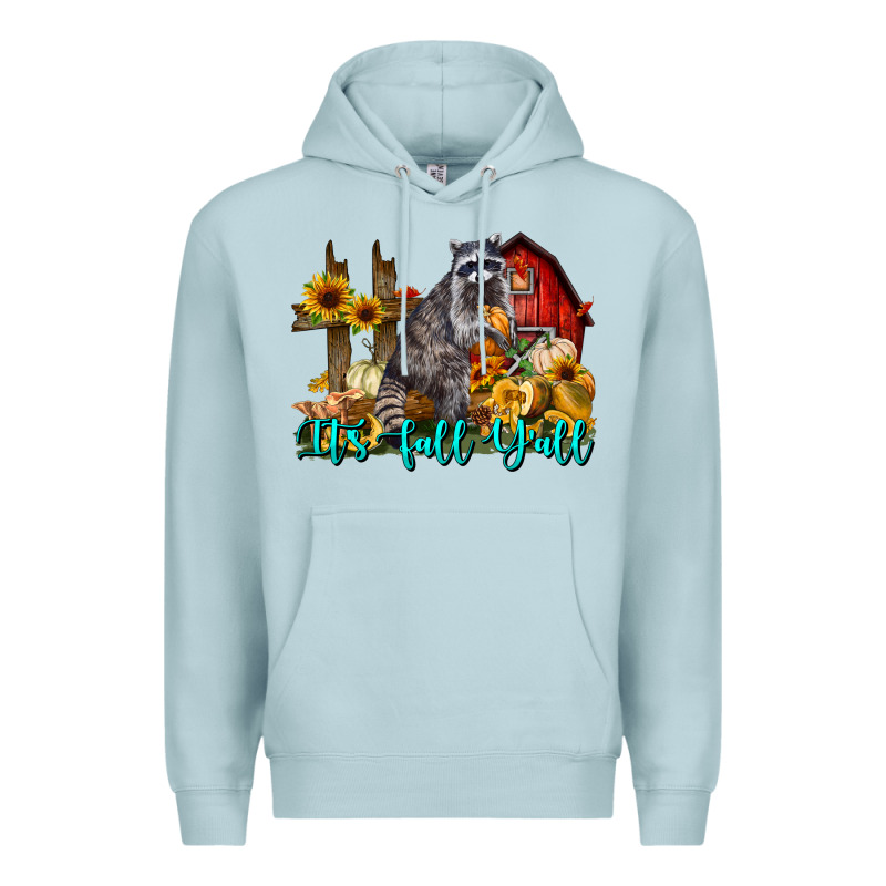 It's Fall Y'all Premium Hoodie by LillyAllenDesigns | Teevron