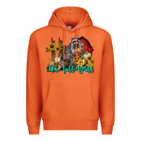 Carrot It's Fall Y'all Premium Hoodie - LillyAllenDesigns