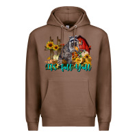 Chestnut It's Fall Y'all Premium Hoodie - LillyAllenDesigns