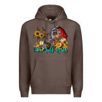 Coffee It's Fall Y'all Premium Hoodie - LillyAllenDesigns