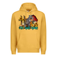 Mustard It's Fall Y'all Premium Hoodie - LillyAllenDesigns