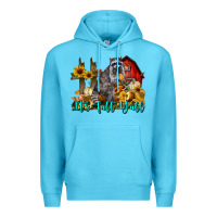 Ocean Blue It's Fall Y'all Premium Hoodie - LillyAllenDesigns