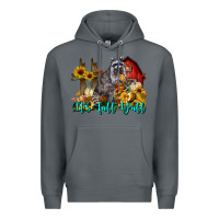 Rock It's Fall Y'all Premium Hoodie - LillyAllenDesigns