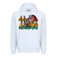 White It's Fall Y'all Premium Hoodie - LillyAllenDesigns